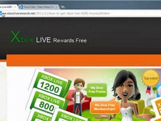 Xbox Live 4200 Microsoft Points Free Giveaway - Tutorial