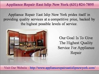 Appliance Repair East Islip New York