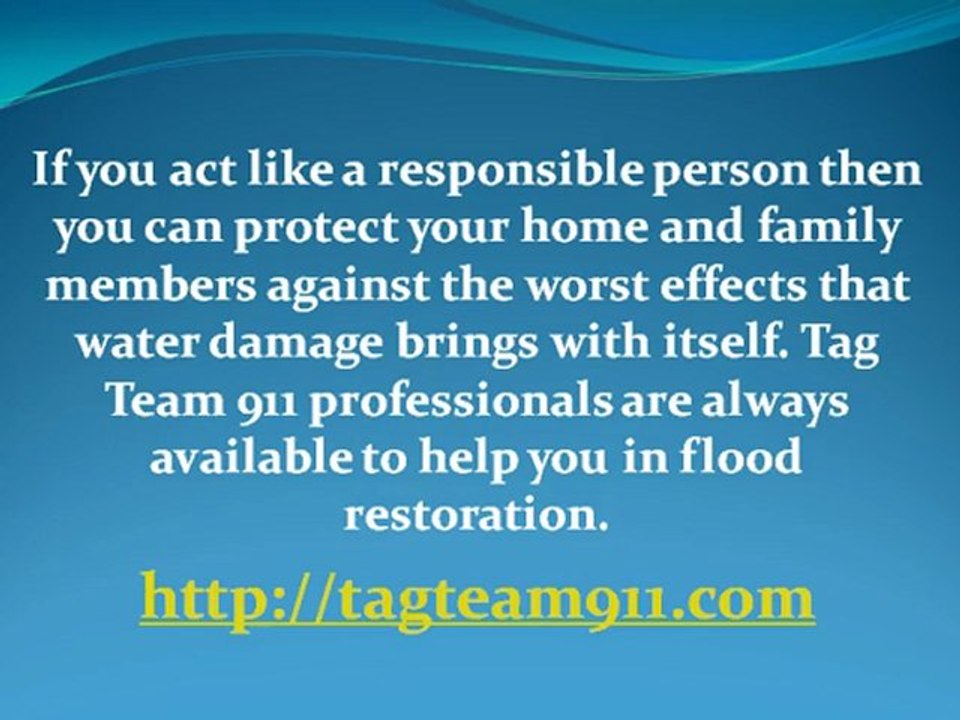 Keep your place safe from water damage