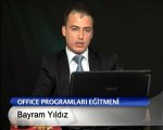 Türkiye'nin İlk Office 2010 Kitabı Yazarı Bayram YILDIZ'dan Office 2010 DVD Eğitim Seti Örnek Eğitim(2 DVD 3 EĞİTİM 34 VİDEO)