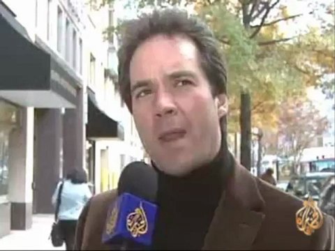 اللقاء الأول بين باراك أوباما و جورج بوش