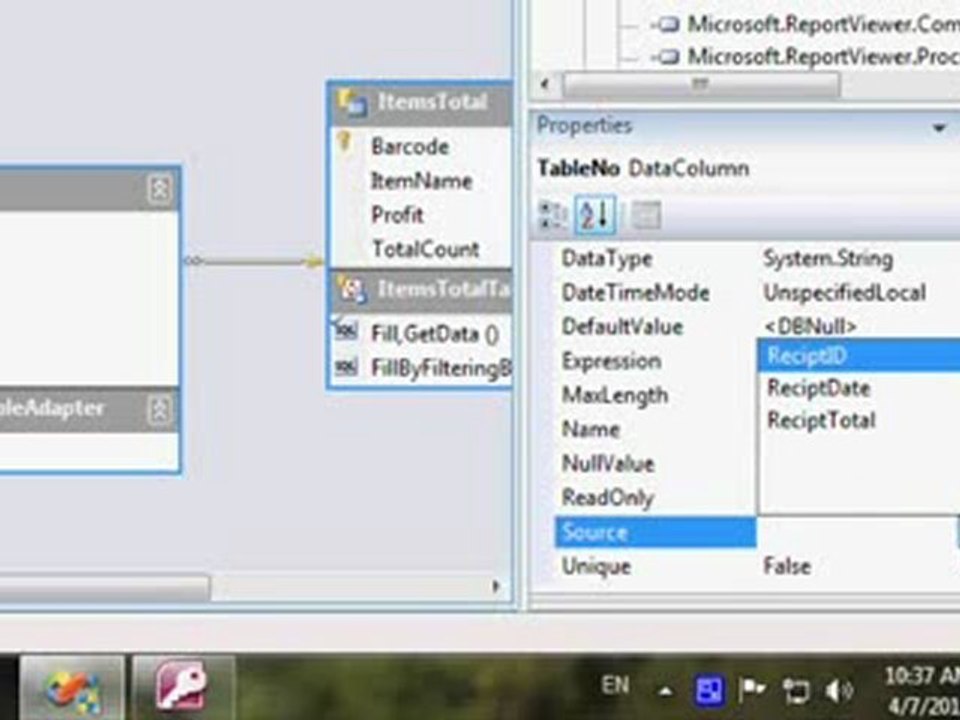 Developing a Point of Sale System using VB.NET - linking receipts with a table - YouTube