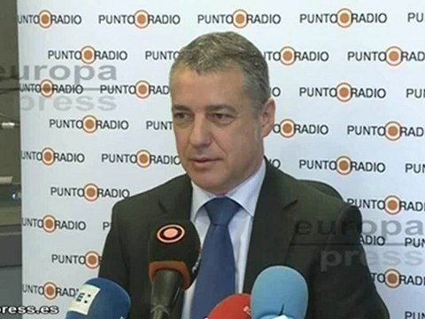 Urkullu: Las palabras de Rajoy generan alarma