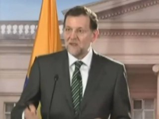 Rajoy se reúne con el Presidente de la República de Colombia