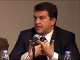 Laporta habla sobre Cataluña