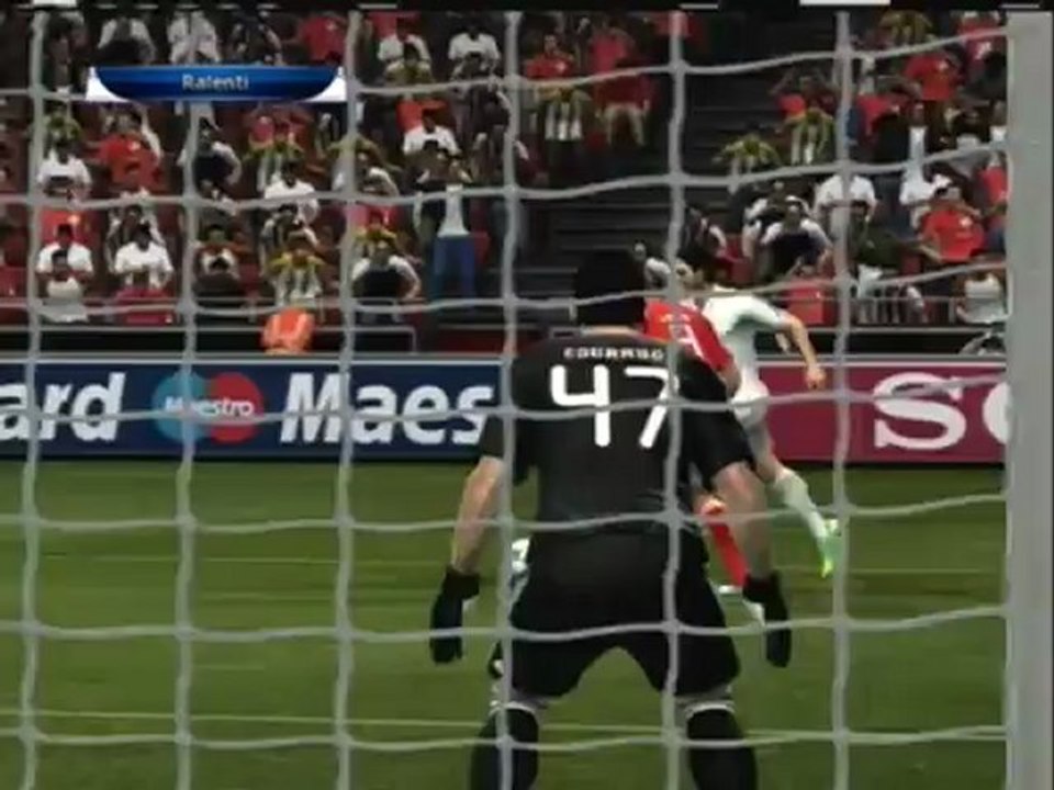 (thegamer) joue a pes 2012 mode ligue des champion match 1