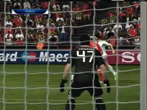 (thegamer) joue a pes 2012 mode ligue des champion match 1
