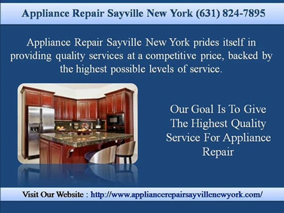 Appliance Repair Sayville New York