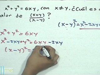 Cociente de binomios, dada una condición (problemario introd. OMM 2006) - HD