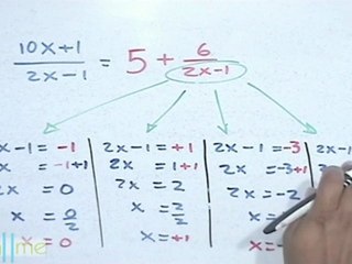 Encontrar valores enteros de X para una expresión racional (problemario introd. OMM 2006) - HD