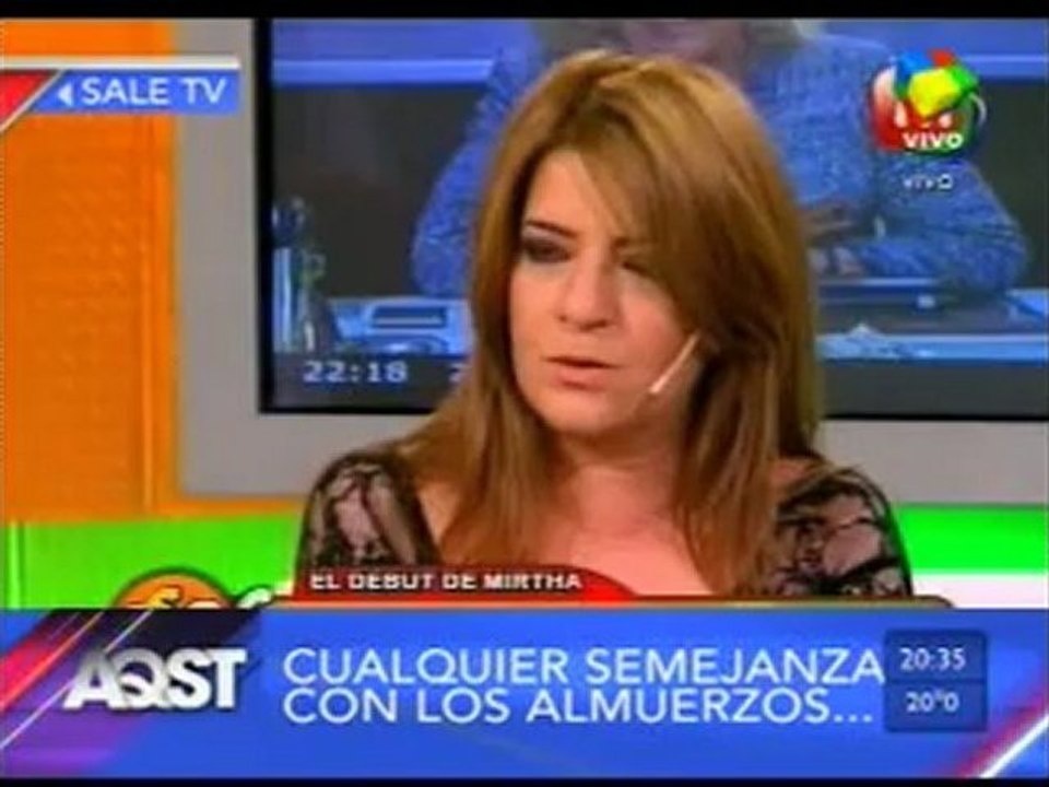 Prontoweb-¿Mirtha haciendo de actriz