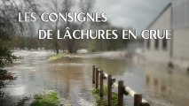 Les consignes de lâchures en crue du barrage de Villerest