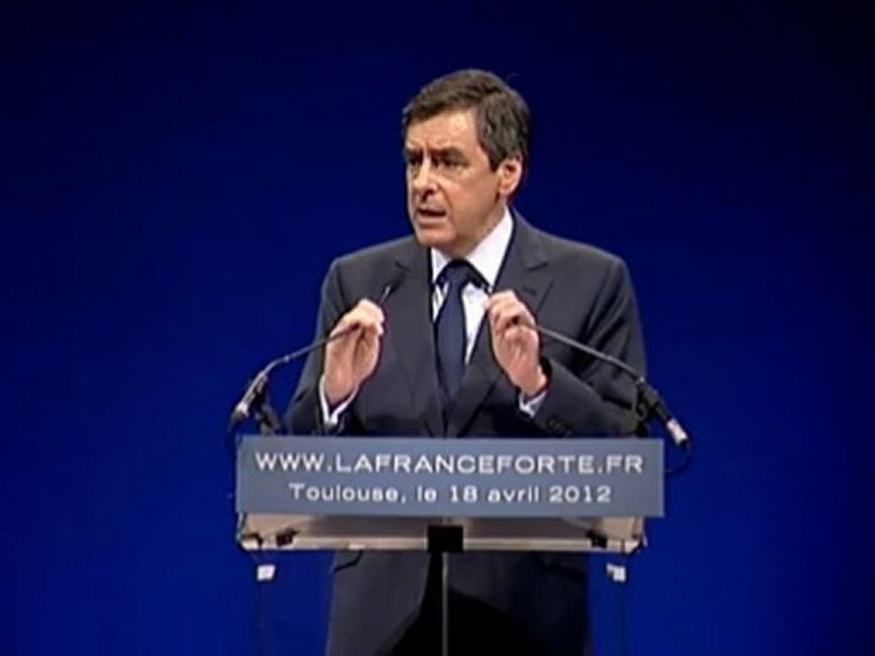"Le courage d'agir", Fillon à Toulouse
