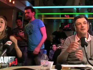 Leo Rispal   sings Telephone of Lady Gaga en live sur Nrj au coter de cauet