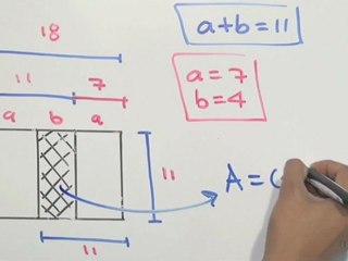 Áreas entre cuadrados  (problemario introductorio OMM 2004) - HD