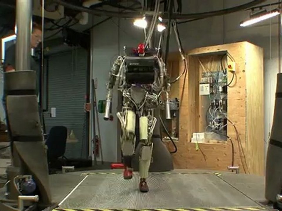 DARPA Robot Masters Stairs