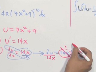 Funciones con división (integral por sustitución) - HD