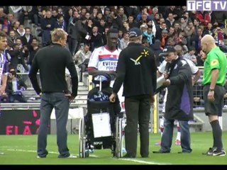 Pour ELA, Emilien et Julien Sauvage donnent le coup d'envoi de TFC - Lyon.