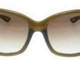 New Tom Ford Jennifer Sunglasses TF 8 692 TF8 Dark Brown Frame Gradient Brown Shades Size: 61-16-120