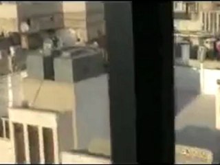 فري برس   حمص قصف متجدد ومستمر على حي الحميدية 20 4 2012 Homs