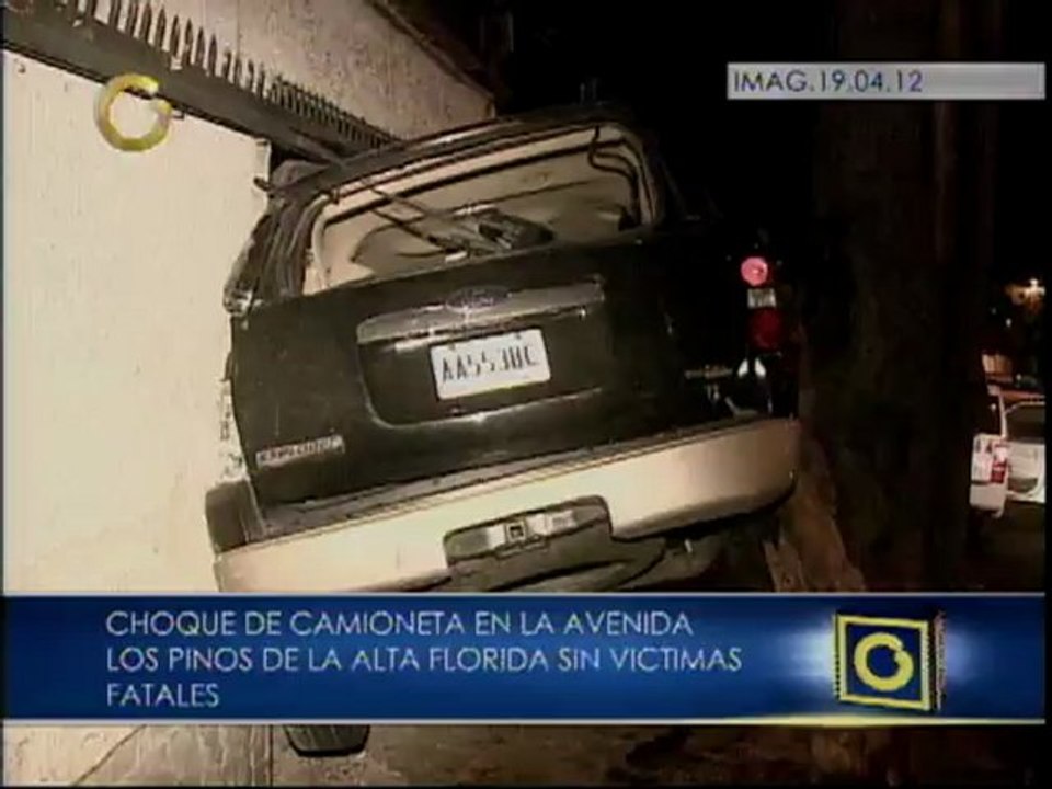Accidente en La Florida