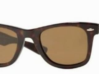 "RAY BAN 2140 ORIGINAL WAYFARER 902/57 TORTOISE POLARIZED PLASTIC SUNGLASSES.	"