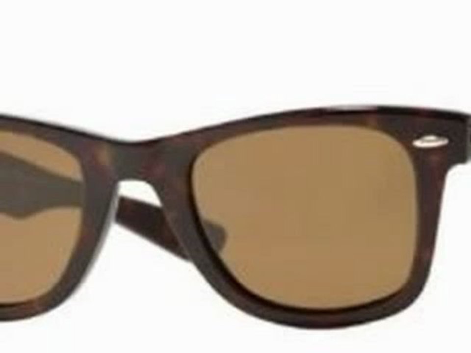 "RAY BAN 2140 ORIGINAL WAYFARER 902/57 TORTOISE POLARIZED PLASTIC SUNGLASSES.	"
