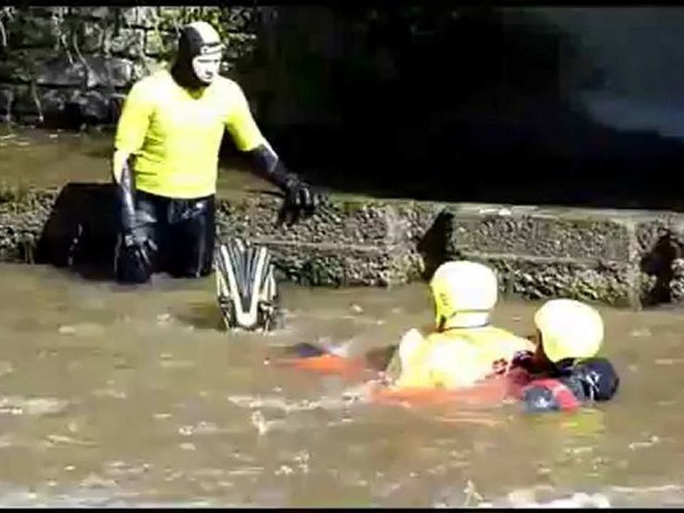 Immersion avec les futurs sauveteurs en eaux intérieures