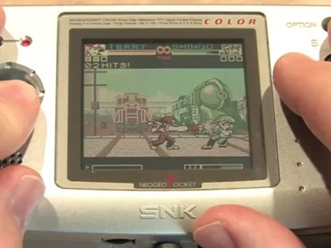 Classic Game Room : KING OF FIGHTERS R-2 Neo-Geo Pocket Color review