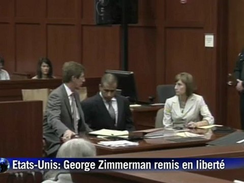 USA: liberté sous caution pour le meurtrier de Trayvon Martin