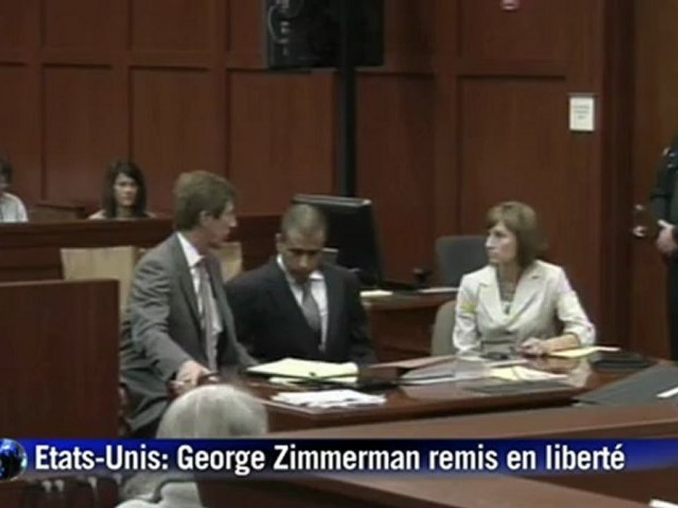 USA: liberté sous caution pour le meurtrier de Trayvon Martin