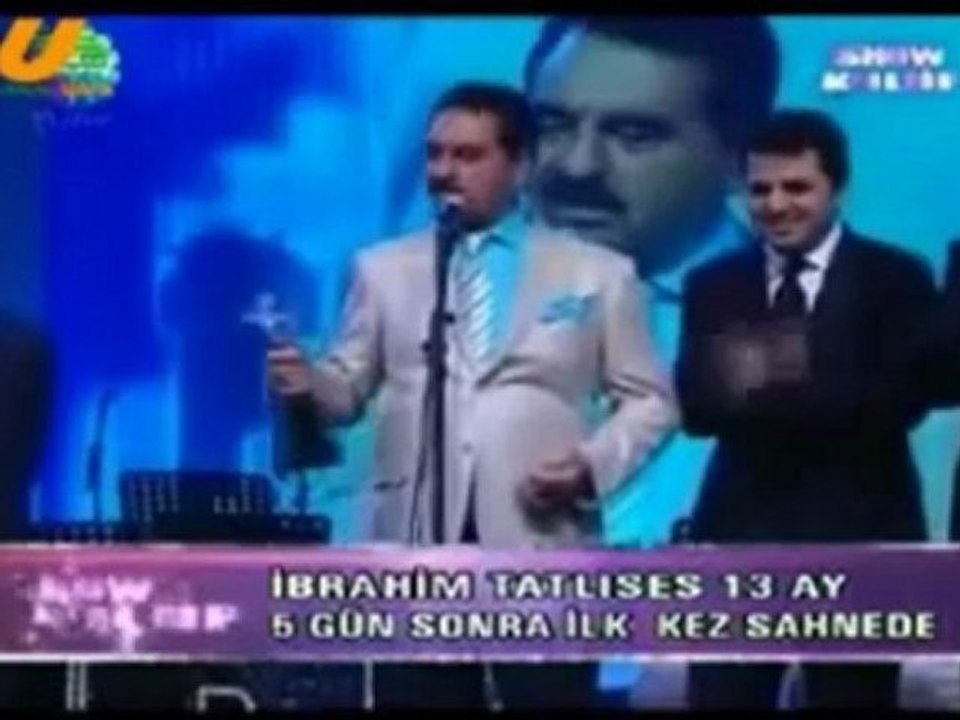 İbrahim Tatlıses İlk defa Yürüyor.20.4.2012_mpeg4