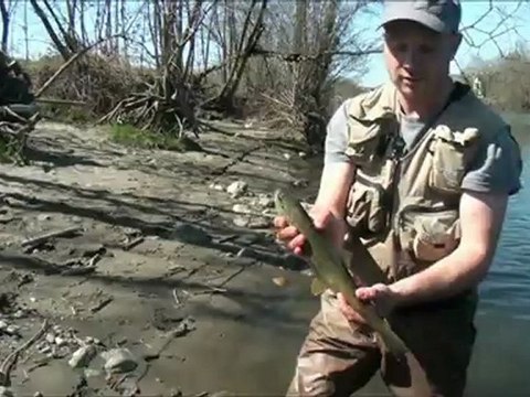 Guide de pêche Pyrénées tenkara (salat) / fly fishing instructor in a southwest of France