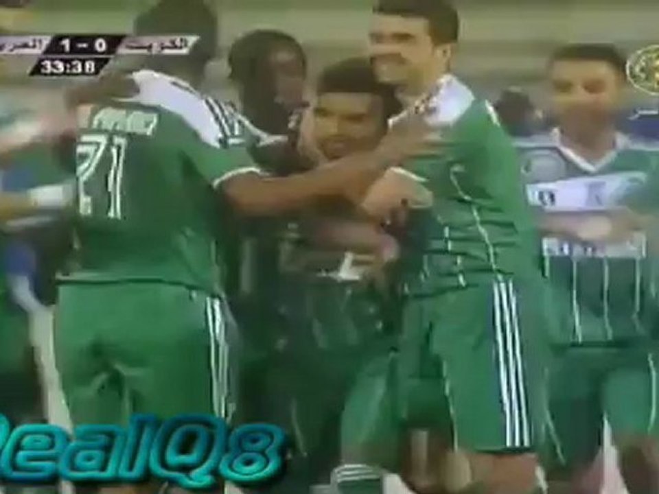 العربي و الكويت - (1-0) - هدف علي مقصيد