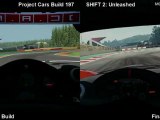Project CARS Build 197 vs SHIFT 2 Unleashed - Helmet Camera Comparison