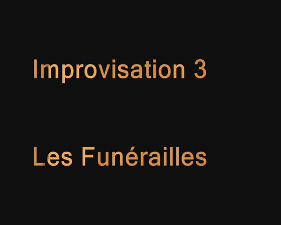 "Les Funérailles" - O.P.A - Concert Ubuntu - Impro3