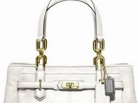 Coach Chelsea Leather Jayden Satchel Bag Purse Tote 17811 Parchment