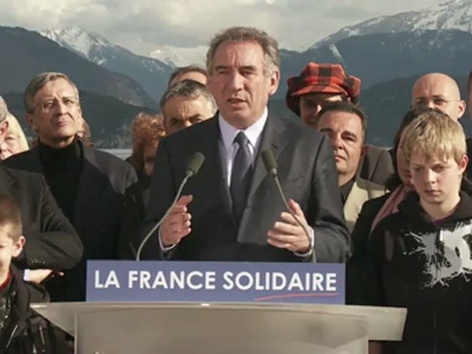 François Bayrou, Discours d'Annecy 200412