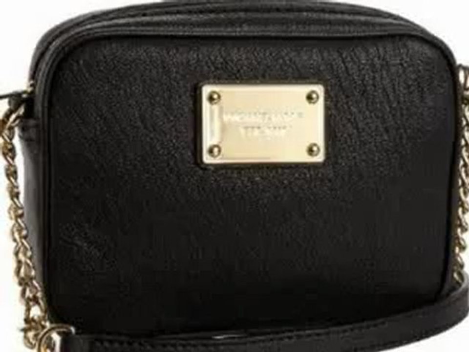 "MICHAEL Michael Kors Jet Set CrossBoddy Handbag, Black 32S12JSC1L	"