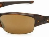 Oakley Men's Flak Jacket Chrome Iridium Polarized Sunglasses