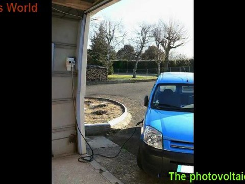 OPALE photovoltaic Carport : first produced kWh