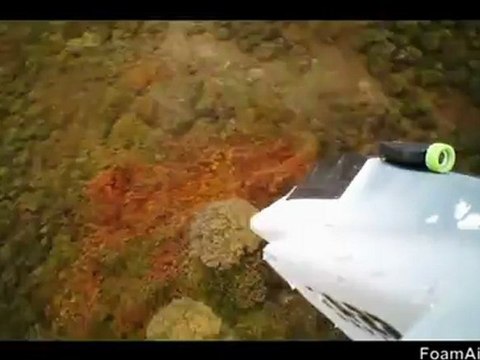 RC F-22 Raptor Crash with HD camera