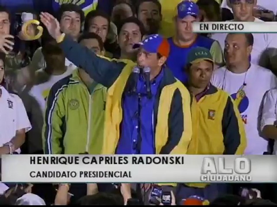 Capriles: "Ese país violento tenemos que cambiarlo"