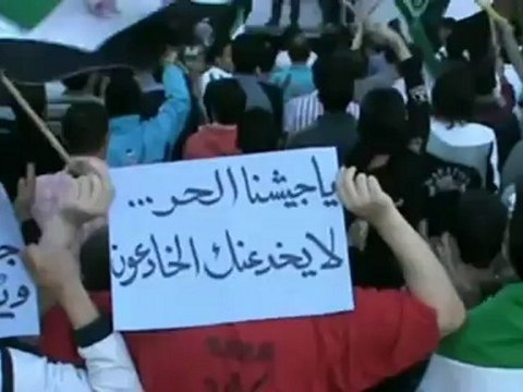 فري برس دمشق مظاهرة للابطال في حي القدم بدمشق الجمعة 20 4 2012 Damascus