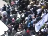 فري برس ريف دمشق مظاهرة أحرار مضايا في جمعة سننتصر ويُهزم الأسد 20 4 2012 ج3 Damascus
