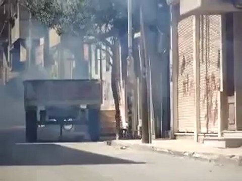 فري برس ريف دمشق التل بداية المواجهات مع الأمن 20 4 2012 Damascus