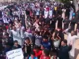 فري برس حماه المحتلة مظاهرة اللطامنة جمعة سننتصر ويسقط الاسد   20 4 2012 Hama