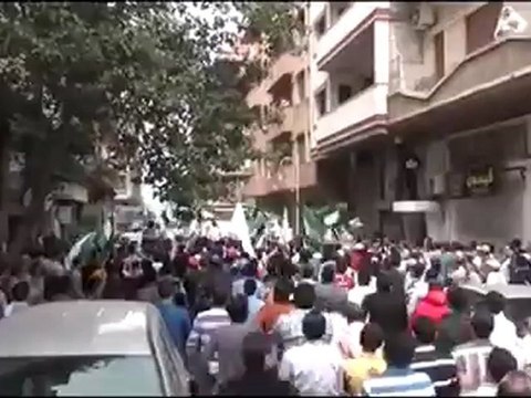 فري برس حمص حي الملعب جمعة سننتصر ويهزم الأسد قائدنا محمد 20 4 2012 ج2 Homs