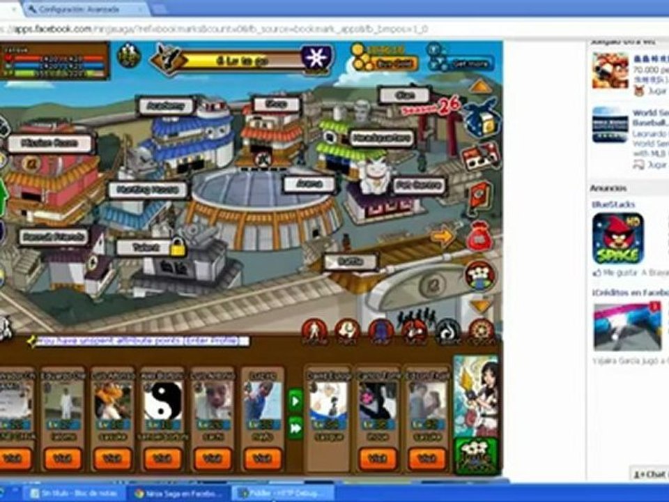 hack de ninja saga xp y gold Hack Cheat (FREE Download) May June 2012 Release Update