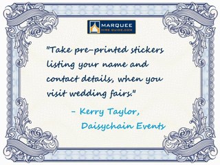 Marquee Hire Guide Present Quick Tip Clip #2 – Daisychain